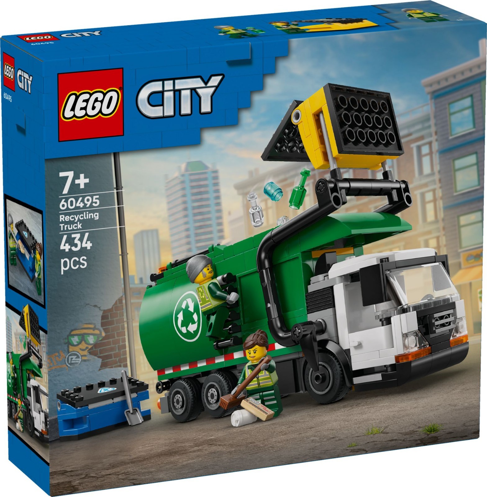 Joom Lego Grau 60495 City Recycling-Lkw - Bild 4