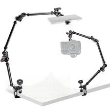 Magic Arm Clamp Supporto da scrivania per fotocamera 3 sezioni per fotocamera telefono