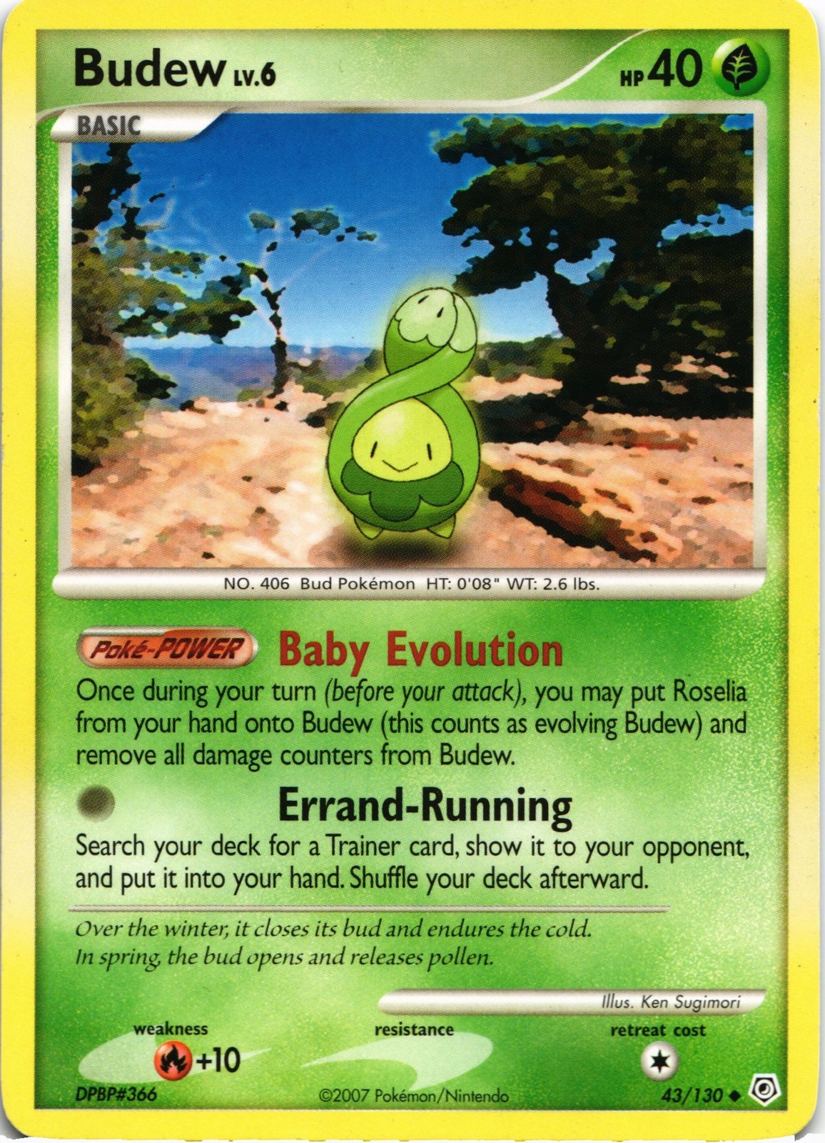 Diamond and Pearl #43/130 Budew