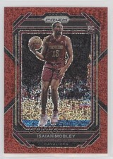 2022-23 Panini Prizm Red Sparkle Prizm Isaiah Mobley #252 7n6