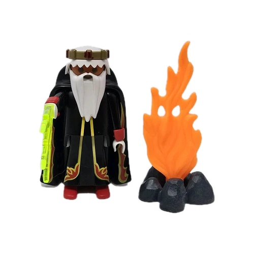Playmobil 3932 Fire Wizard King Figure Toy Vintage 1993 Geobra
