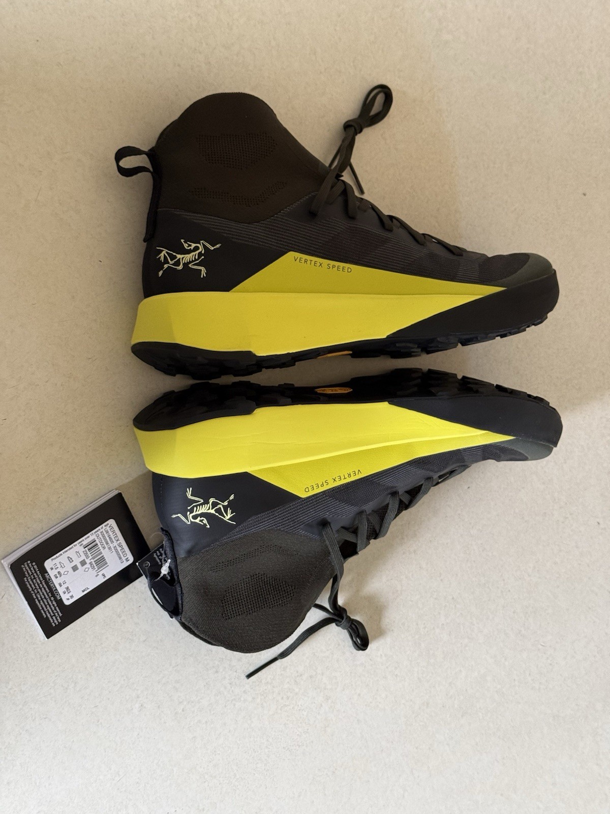 Arc'teryx Vertex Speed Men's Hiking Shoes US Size 12 Forage/Euphoria  thumbnail 2