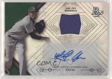 2014 Bowman Platinum Auto Relics Michael Ynoa #AR-MY Auto 1x9