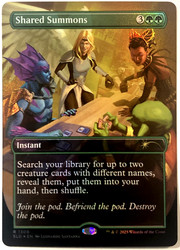Shared Summons (Rainbow Foil) - Secret Lair Drop Series