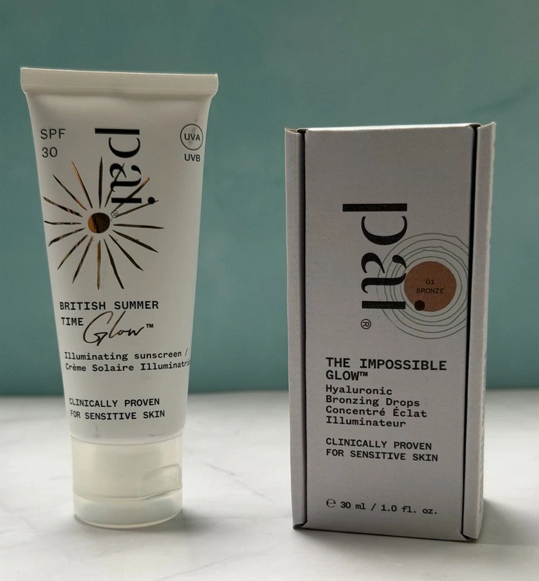 Pai Bronzing Drops 01 Bronze 30ml + SPF30 Cream 40ml NEW RRP £68 Free 🚚
Opens in a new window or ta