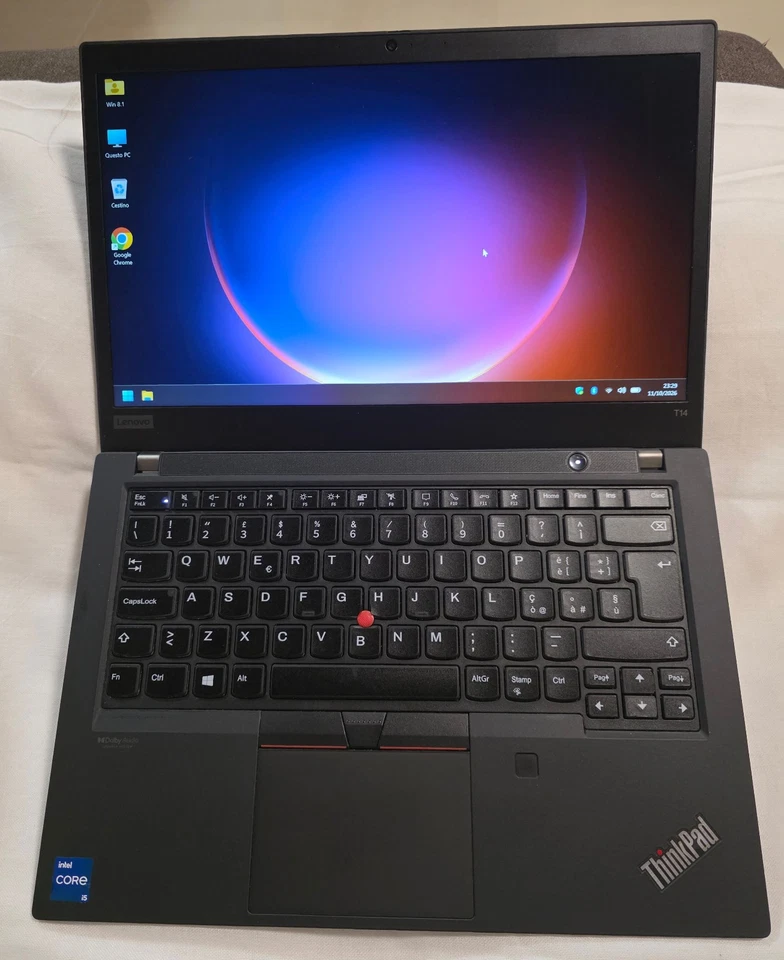 Lenovo ThinkPad T14 G2 · i5-1135G7 · 16GB · 256GB, foto 2 di 5