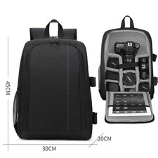 Lightweight Large Capacity Camera Bag, Backpack Shoulder Case for Canon Nikon