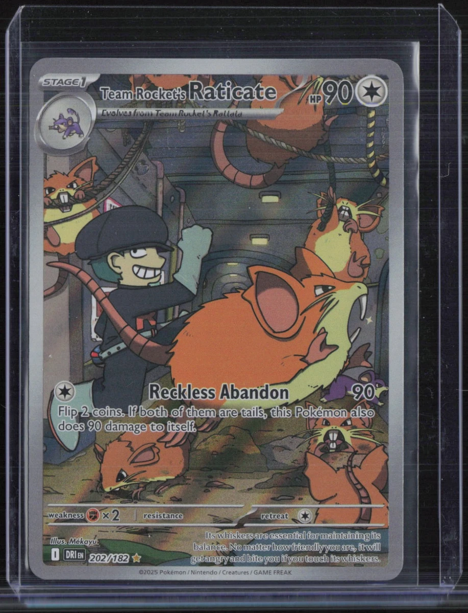 Team Rocket's Raticate Pokémon TCG Cards for sale | eBay