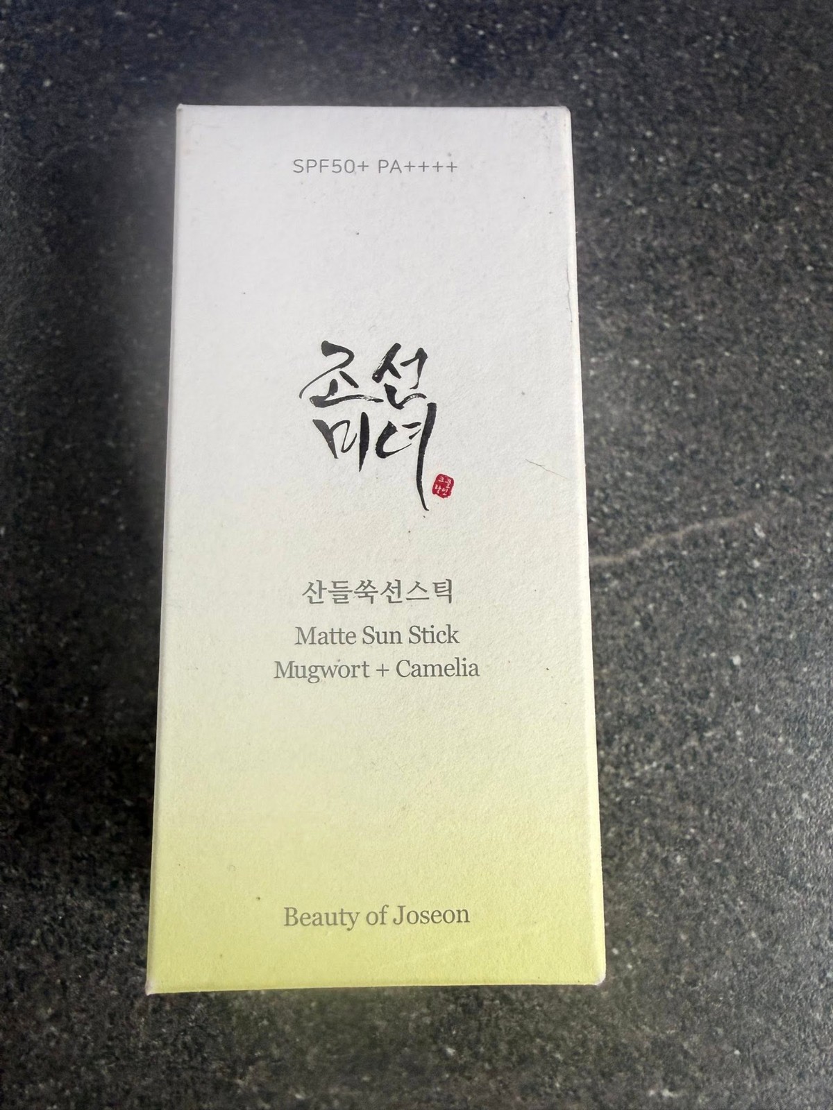 Beauty of Joseon Matte Sun Stick Mugwort+Camellia SPF50+ PA++++ 18g