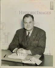 1959 Press Photo Rutgers coach Harvey J. Harman - nei05206