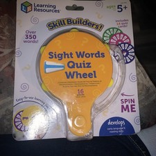Learning Resources Skill Builders Sight Words Wheel Develops Reading Skills 5 