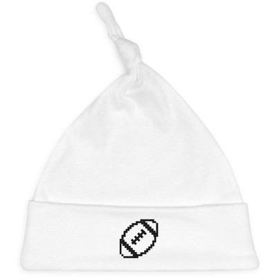 '8-Bit Rugby Ball' Baby Beanie Hat (BH00036184)