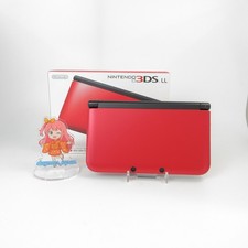 【Eccellente】 Console Nintendo 3DS LL XL Rossa x Nera Edizione Giapponese #DEN...