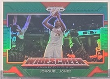 2022 Panini Prizm WNBA Green Prizm Widescreen Jonquel Jones Connecticut Suns #2