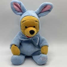 Vintage 1999 Disney Easter Bunny Pooh Plush Toy Winnie the Pooh 