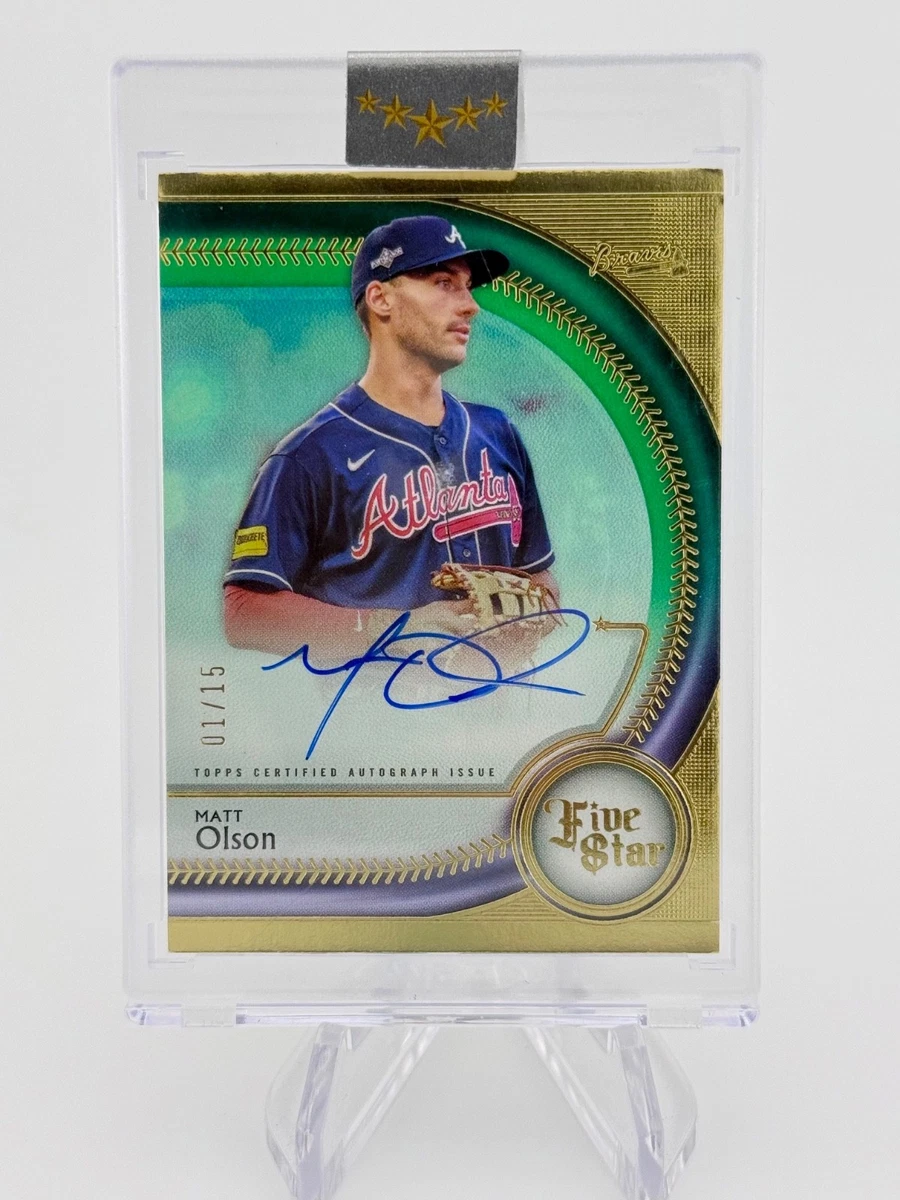 Matt Olson Baseball Serial Numbered Sports Trading Cards
