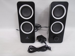 logitech multimedia speakers black z200