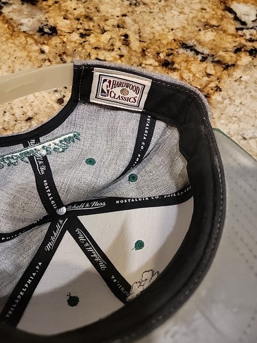 Milwaukee Bucks Mitchell & Ness NBA Snapback Hat Cap Hardwood Classics NWOT - Picture 6 of 6