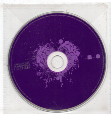 (KT897) Greatest Ever Power Ballads, disc 3 - 2006 CD