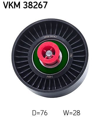 SKF Multi-V-Spannrolle MERCEDES-BENZ, MERCEDES-BENZ (BBDC) VKM38267