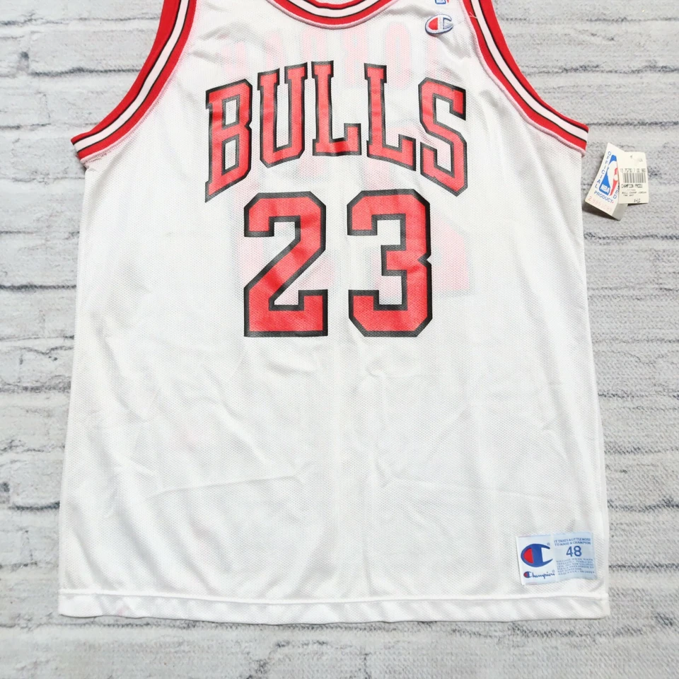 Nueva camiseta vintage de los Chicago Bulls de Michael Jordan de Champion talla 48 Foto 3 de 4
