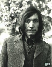 CHARLIE WATTS SIGNED AUTOGRAPH 'THE ROLLING STONES' 11X14 PHOTO BECKETT BAS 5