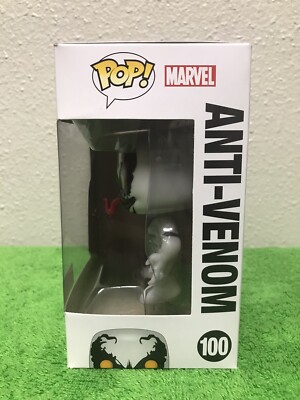 Funko Pop Marvel #100 Anti-Venom Glow in the Dark BoxLunch