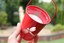 Real-Flame-Citronella-Colour-Changing-LED-Wax-Candle-in-Bucket-Red-by-PK-Green thumbnail 3