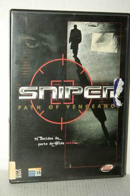 SNIPER PATH OF VENGEANCE GAME USED PC CD ROM ITALIAN VERSION GD1 47353