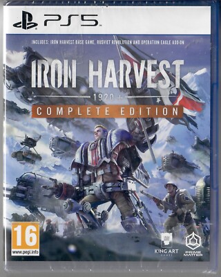 Iron Harvest - Complete Edition Sony PlayStation 5 PS5 Strategiespiel NEU & VERSIEGELT