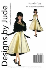 Reminisce Doll Sewing Pattern for 16" Sybarite Superdoll