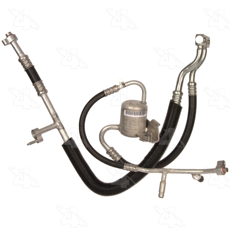 Conjunto de manguera de línea de succión de descarga Lincoln Navigator 1998-02 4 estaciones 1 Foto 4 de 4