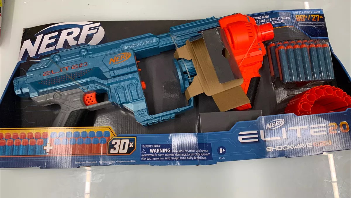 Lançador De Dardos Nerf Elite 2.0 Shockwave Rd-15 Hasbro