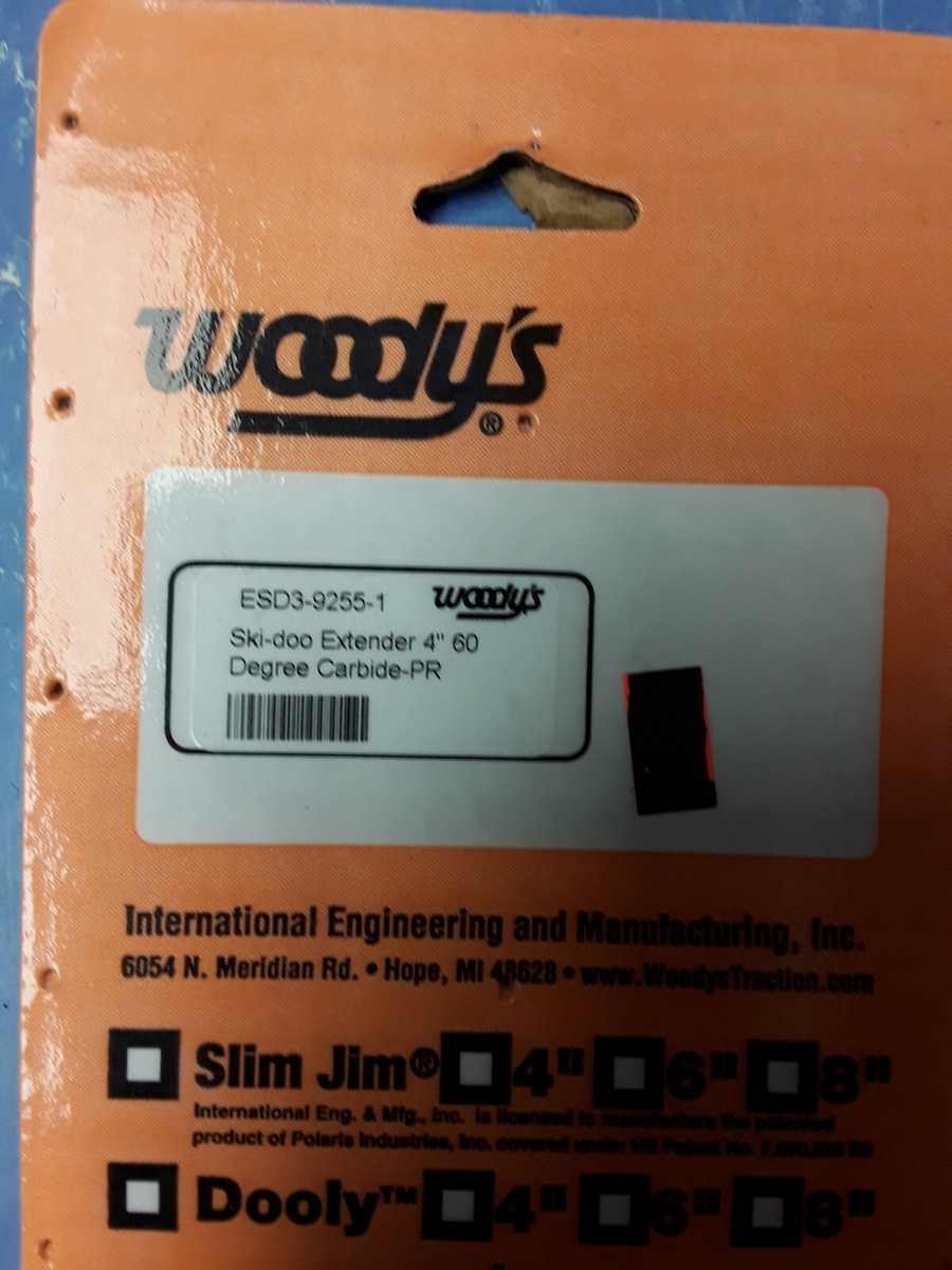ソフトなし Woodys - ESD3-9255 - Extender Trail III Flat-Top Carbide