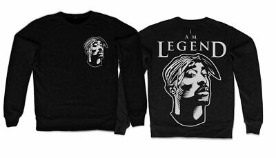 Iam Legend Sweater ASAP Kult  2Pac Rap West Coast Hip Hop Death Legende