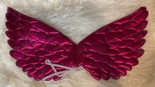 New Tutu Dreams Girls Pink Angel Wings Shiny Princess Costume Accessory