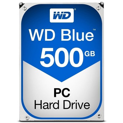 Western Digital Blue Interne Festplatte 500 GB 7200 RPM 32 MB 3.5'' Serial ATA I