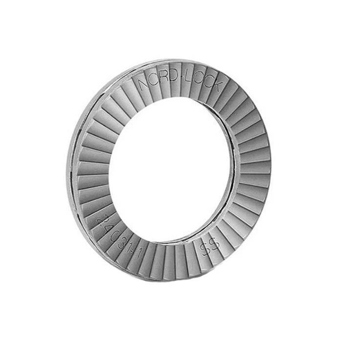 3/8" x 16.6mm x 2mm Stainless A4-70 G316 Nord-Lock Wedge Washer - image 2 of 3