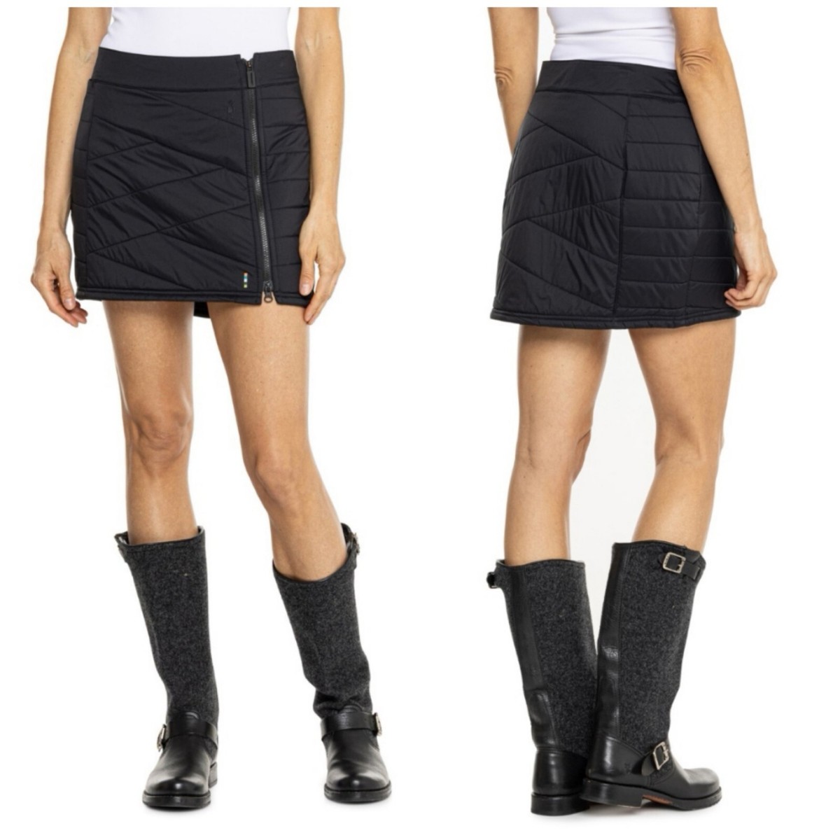 Smartwool Smartloft Insulated Wool Skirt Women's Size S Black New