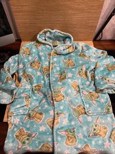 Star Wars Youth 7/8 Microfiber Baby Yoda Robe BS3