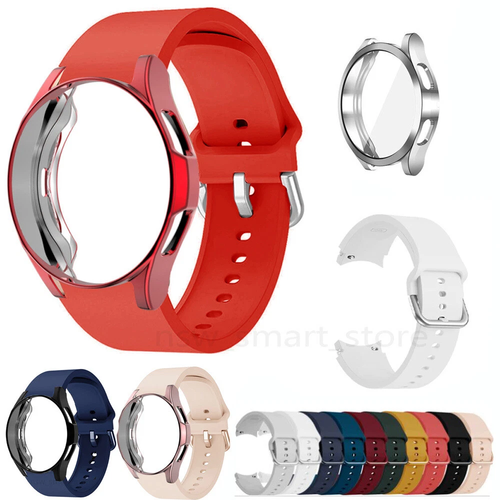 Clear Silicone Band Strap For Samsung Galaxy Watch 4 40mm 44mm Classic 42mm  46mm