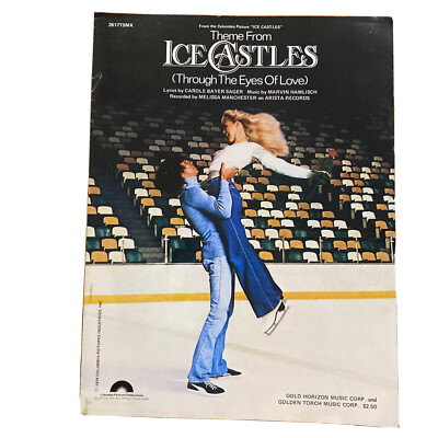 THEME FROM ICE CASTLES(Through the Eyes of Love) Sheet Music~Hamlisch~1979~P/V