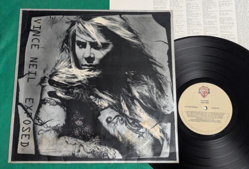 Vince Neil - Exposed BRAZIL 1st press LP 1993 Motley Crue Billy Idol