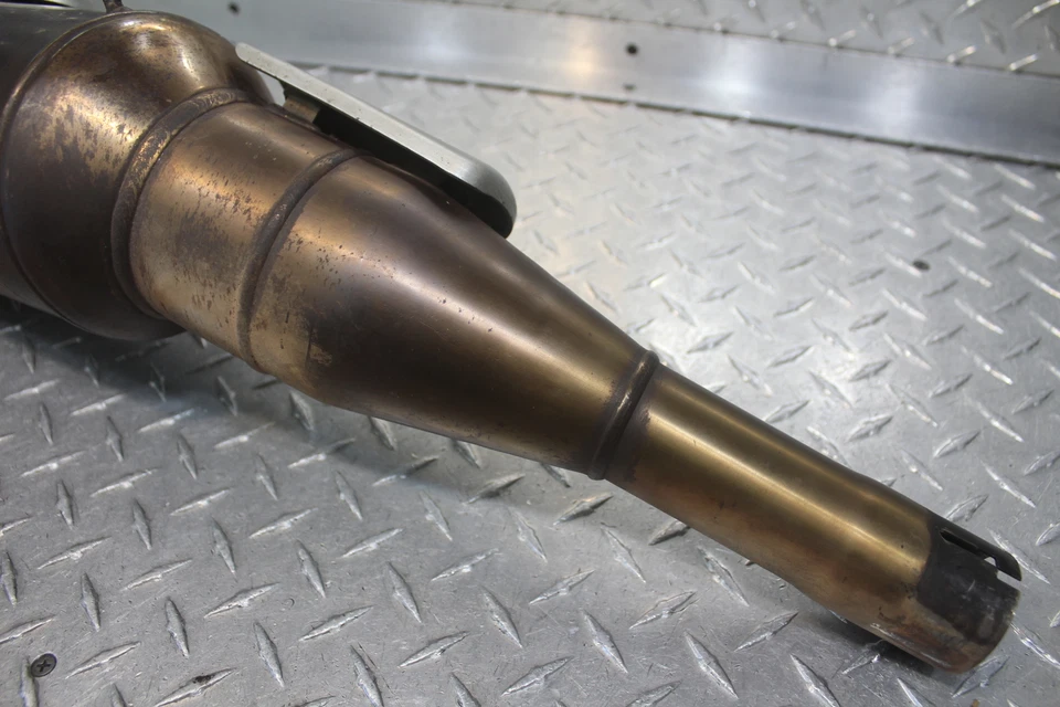 2001 BMW F650GS ABS LEFT/RIGHT EXHAUST PIPE MUFFLER SLIP ON CAN SILENCER - Image 4 of 4