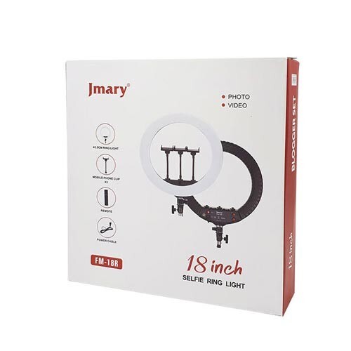 18 Zoll LED Ringlicht mit Ständer & Telefonhalter Make Up Beauty YouTube Video 18R - Bild 5 von 13