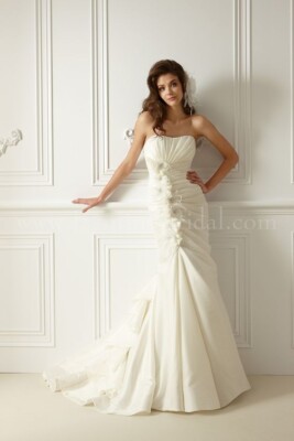 Jasmine Collection Ivory Wedding Dress Size 10 NEW WITH TAGS | eBay