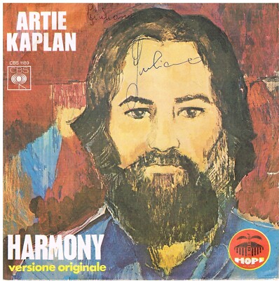ARTIE KAPLAN - HARMONY - STAY DON'T GO 1973 - VINYL 45 UMDREHUNGEN 7'' VINYL