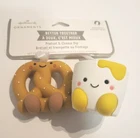 Hallmark Better Together Pretzel & Cheese Dip Magnetic Christmas Ornament