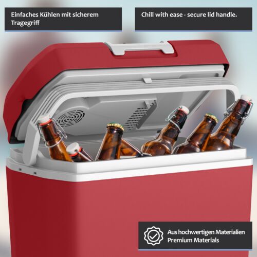 Jago® Kühlbox 20/25/40L Thermoelektrische Warmhaltebox Mini Kühlschrank Camping - Bild 35 von 48