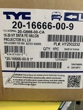 Headlight Assembly-Regular TYC 20-16666-00 fits 19-20 Hyundai Santa Fe